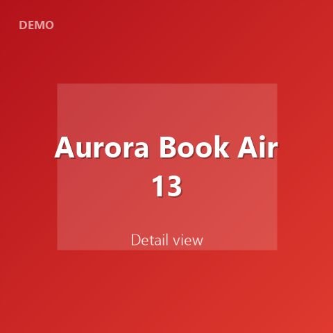Aurora Book Air 13