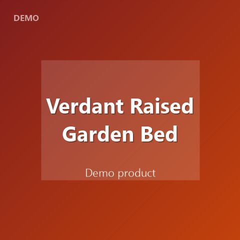 Verdant Raised Garden Bed